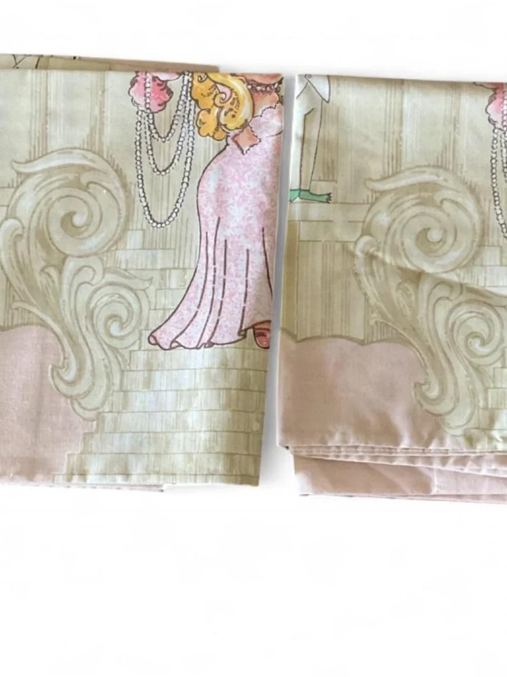 Muppets Miss Piggy and Kermit Pillowcase Set